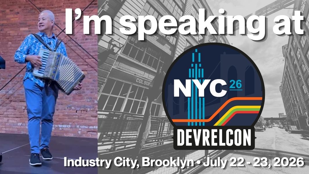 Speaking at DevRelCon 2026